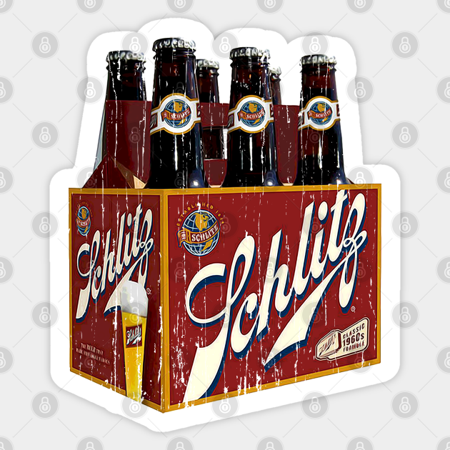 Collectibles & Art Vintage Schlitz Malt Liquor Bull Decal Beer Window